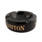 Ashton Black Round Cigar Ashtray